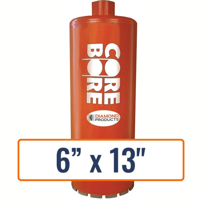 Heavy Duty Orange Wet Segmented Core Bits | General Purpose Concrete - Image 43