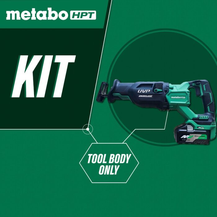 Metabo HPT CR36DAQ4M Brushless Reciprocating saw (Bare Tool) - Image 3