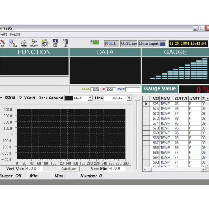 Sealey TA203 Automotive Digital Multimeter 15 Function Bar Graph/PC Link - Image 6