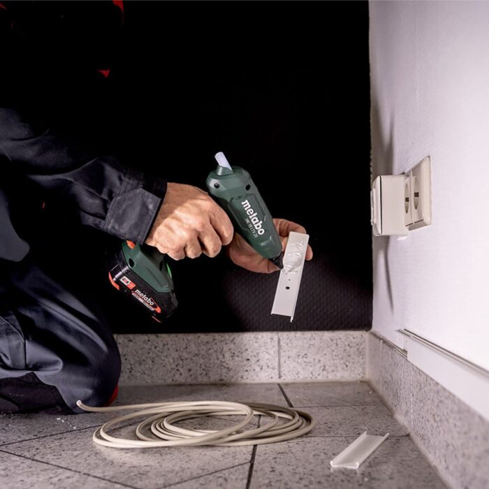 Metabo HK 18 LTX 20 18V Hot Glue Gun with 1 x 4.0Ah Battery, Charger, Glue Sticks & Metabox - Image 7