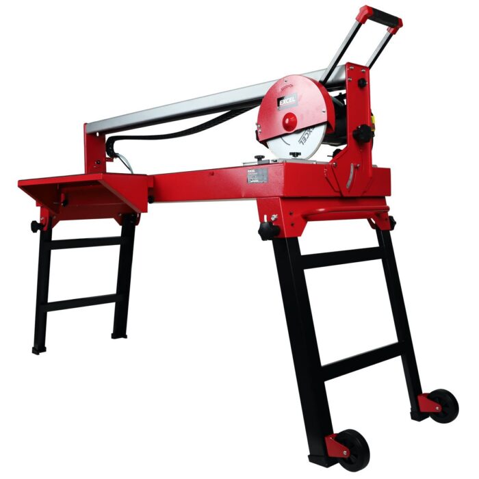 Excel 1250mm Wet Tile Cutter Bridge Saw 240V/1200W with Continuous Rim Tile Saw Blade - Image 3