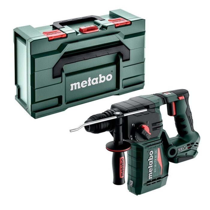 Metabo KH 18 LTX BL 24 18V Brushless SDS+ Hammer Drill with 1 x 8.0Ah Battery Charger & Metabox - Image 2