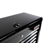 Excel 14 Drawers Tool Chest Storage Roller Cabinet Black - Image 8