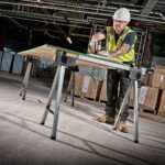 DeWalt DWST1-75676 Folding Full Metal Sawhorse Twin Pack 1-75676 - Image 6