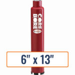 Turbo Wet Core Bit - Super Premium Red Turbo Wet Core Bit - Image 8
