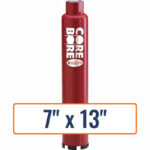 Turbo Wet Core Bit - Super Premium Red Turbo Wet Core Bit - Image 21