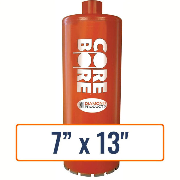 Heavy Duty Orange Wet Segmented Core Bits | General Purpose Concrete - Image 46