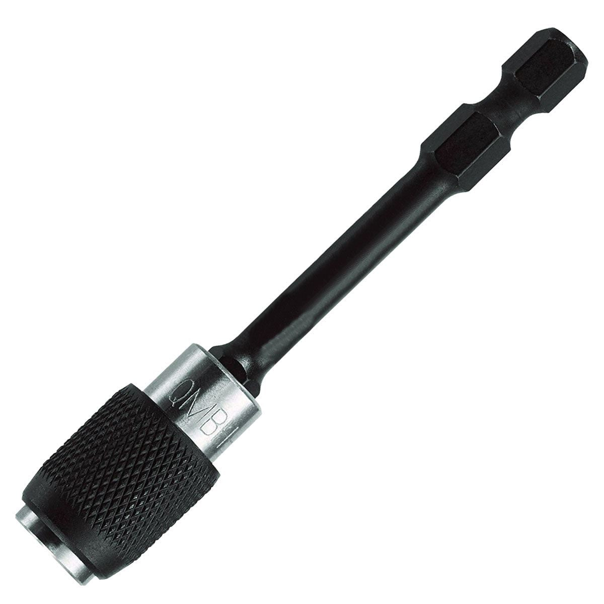 73049b08-19a5-4229-a51b-ad043f6c976a Excel 150mm Quick Change Magnetic Bit Holder Blister Card - Image 1