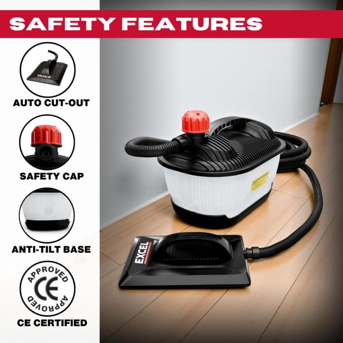 Excel 2000W Electric Wallpaper Steamer Stripper 240V - Image 6