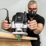 Trend T7EK Plunge Router with 35 Piece Router Cutter Set 230V - Image 6