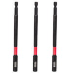 Excel 150mm Magnetic Impact Bit Holder with Blister Card Pack of 3