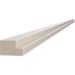 Kitchen Kit Flatpack J-Pull Multi Rail Super Gloss Cashmere 2745mm