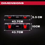 Excel 2-in-1 Tool Organiser Case, Portable Storage with Custom Dividers & Clear Lid - Image 9