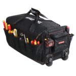 Tools4Trade 26" Heavy Duty Tool Bag with Wheels Black - Image 9