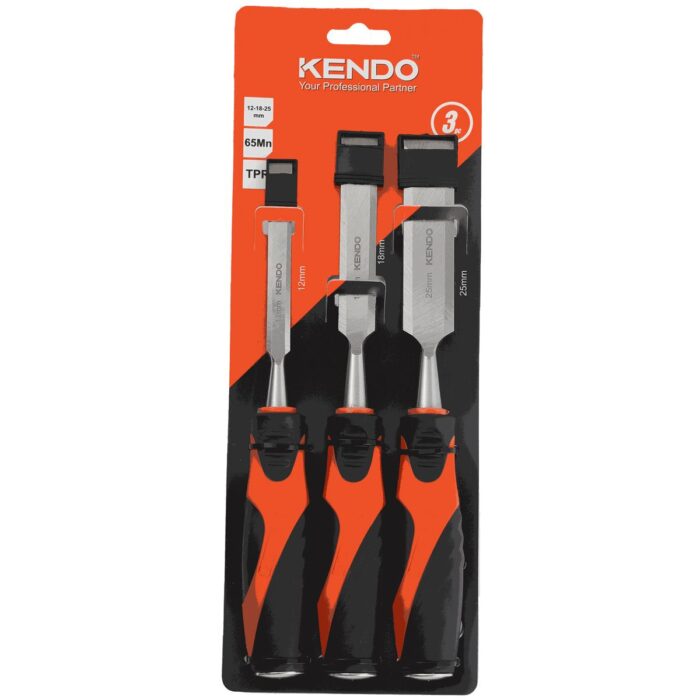 Kendo Wood Chisel Set 3 Pieces - Image 4