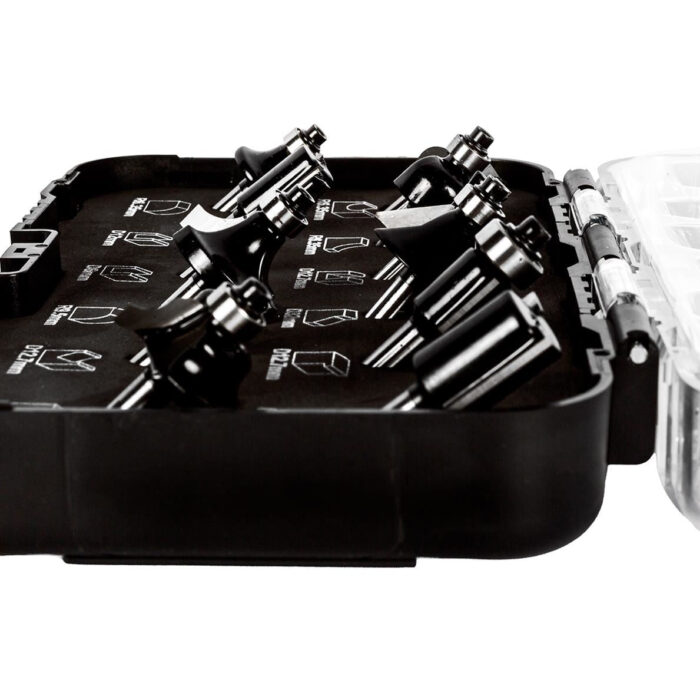 Excel 1/4in Shank TCT Router Cutter Bit 12 Piece Set - Image 7