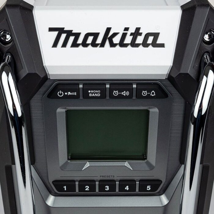 Makita MR001GZ01 12V / 40V Max / CXT / LXT / XGT Job Site Radio White Body Only - Image 5