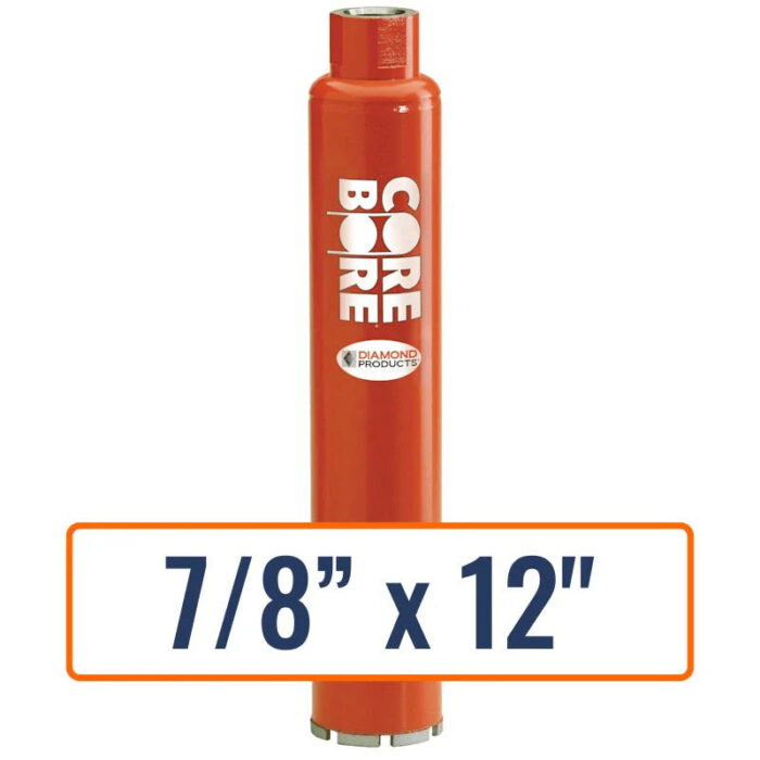 Heavy Duty Orange Wet Segmented Core Bits | General Purpose Concrete - Image 4