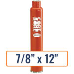 Heavy Duty Orange Wet Segmented Core Bits | General Purpose Concrete - Image 24