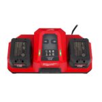 Milwaukee M18DBSC 18V 240V Dual Bay Super Charger 4932492532 - Image 5