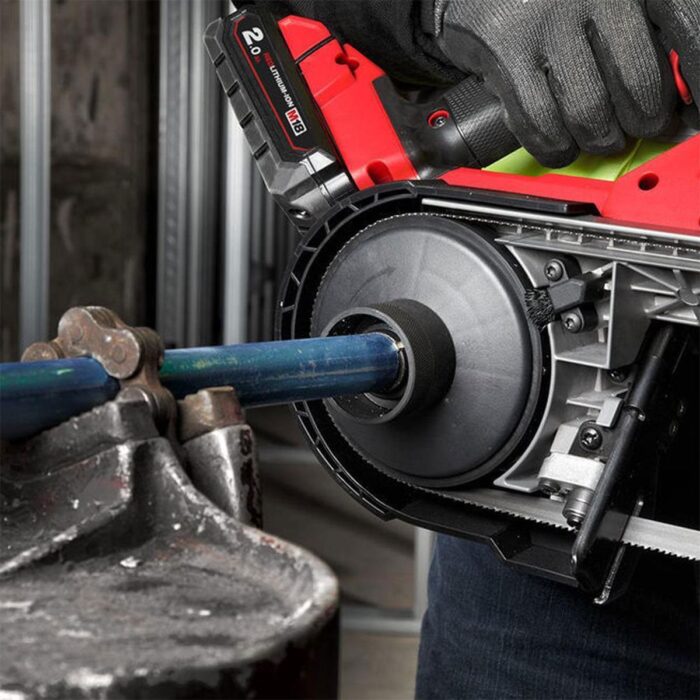 Milwaukee M18FBS85-0 18V FUEL Brushless 85mm Bandsaw with 1 x 2.0Ah Battery & Charger - Image 6