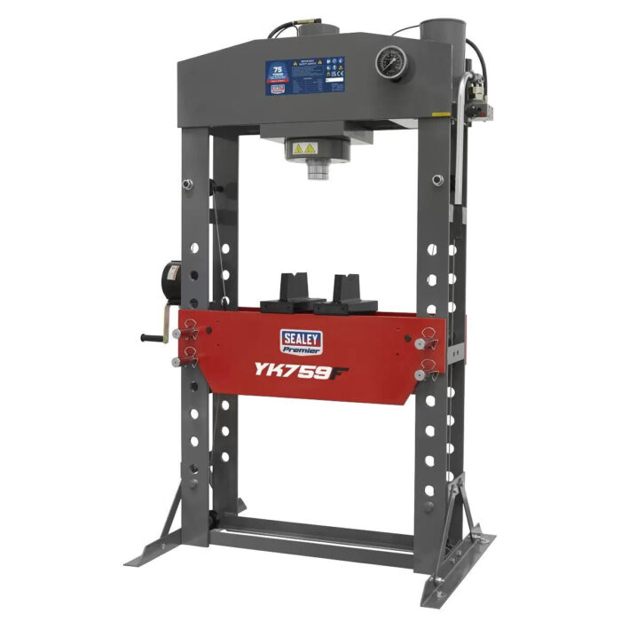 Sealey YK759F Hydraulic Press 75tonne Floor Type - Image 2