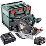Metabo KS 18 LTX 57 18V 165mm Circular Saw with 1 x 4.0Ah Battery Charger & Metabox