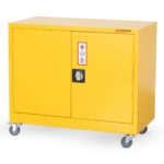 Armorgard HMC1 Safestor Hazardous Mobile Cupboard 900mm x 480mm x 810mm Secure Storage for Materials - Image 2