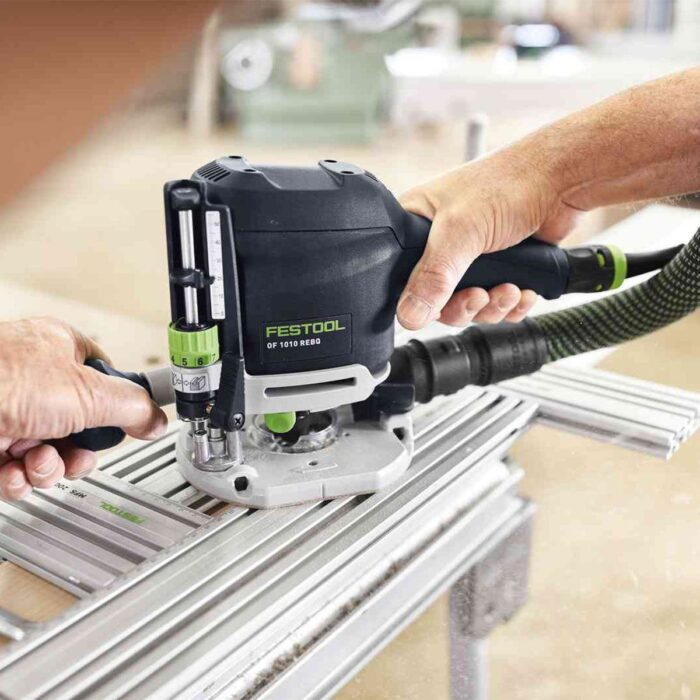 Festool OF 1010 REBQ-Plus 230V GB Router Cutter - 578004 With 1 x Guide Rail FS 800/2 - Image 5