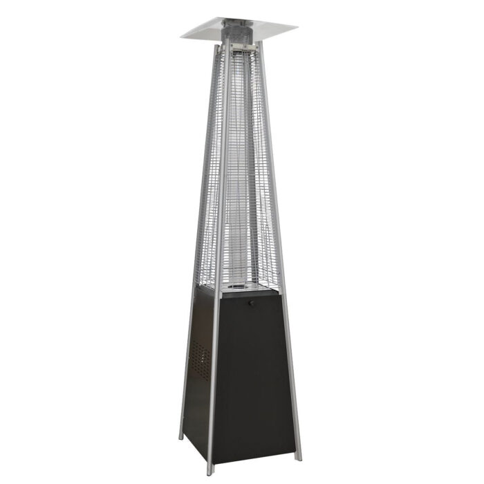 Sealey DG98 Dellonda Black/Stainless Steel Pyramid Gas Outdoor Patio Heater 13kW - Image 2