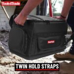 Tools4Trade 20" (50cm) Heavy-Duty Tool Bag with Multi-Pockets & Hard Base - Black - Image 10