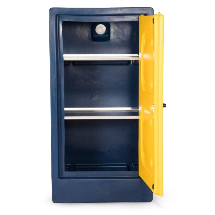 Armorgard CCC2 Chemcube Plastic Chemical Cabinet 690mm x 550mm x 1315mm Secure Chemical Storage Solution - Image 2