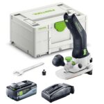 Festool MFKC 700 KA EB-Basic 18V Brushless Module Edge Router with 1 x 8.0Ah Battery Charger & Case