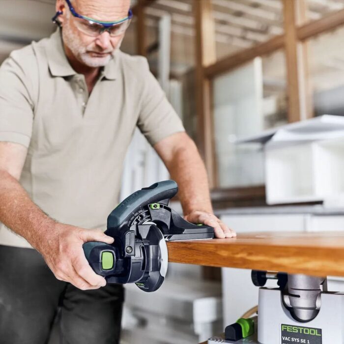 Festool ES-ETSC 125 3,0 I-Plus 18V GB Brushless Edge Sander With 2 x 3.0Ah Batteries, Charger In Systainer - 577698 - Image 4