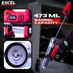 Excel 18V Cordless Grease Gun with 1 x 2.0Ah Battery & Charger - Image 8