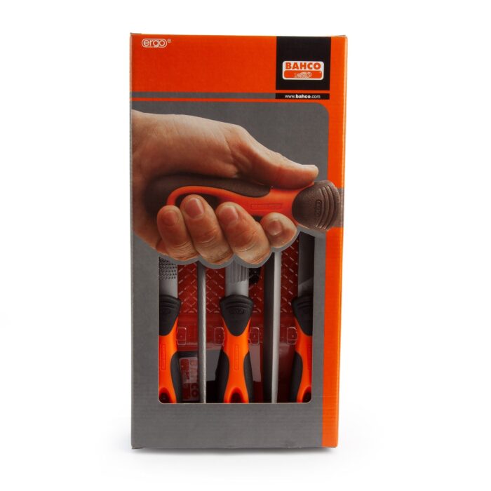 Bahco 200mm Engineers File Set 5 Piece 1-477-08-2-2 - SPL - Image 4