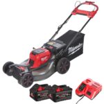 Milwaukee M18F2LM53-0 36V FUEL Brushless 53cm Self Propelled Lawn Mower with 2 x 6.0Ah Battery & Charger