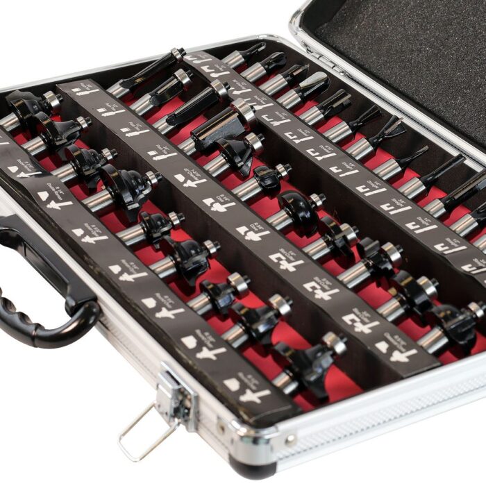 Excel 1/2in Shank Router Cutter Bit 35 Piece Set - Image 2