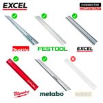 Excel Guide Rail Connector Bars (Twin Pack) - Image 4