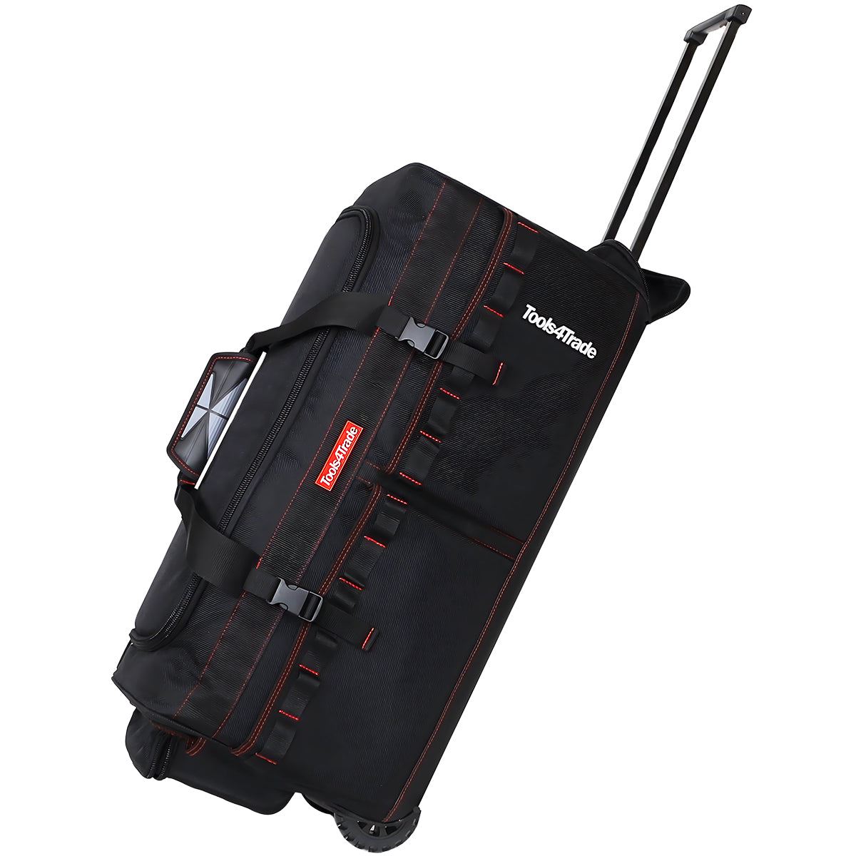 9946a2b1-bb68-4159-a8f0-71b1aa88a166 Tools4Trade 26" Heavy Duty Tool Bag with Wheels Black - Image 1