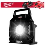 Excel 18V/240V LED Work Light 6500 Lumens with Milwaukee 1 x 3.0Ah High Output Battery & Charger