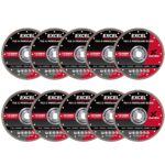 Excel 125mm Diamond Blade for Ceramic & Porcelain Wet & Dry Use Pack of 10