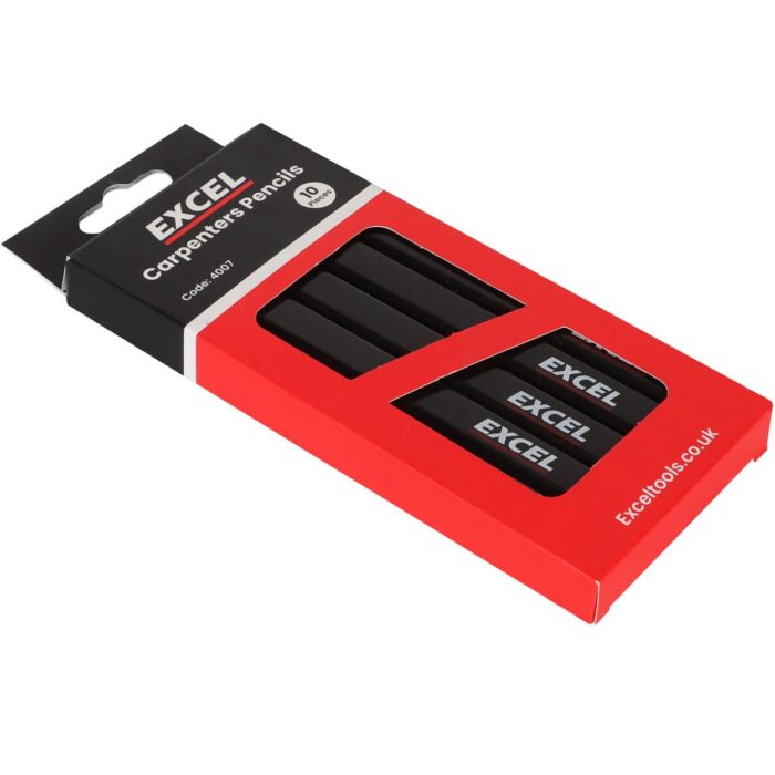 Excel Carpenters Pencil Wood Marking 10 Piece Set - Image 4
