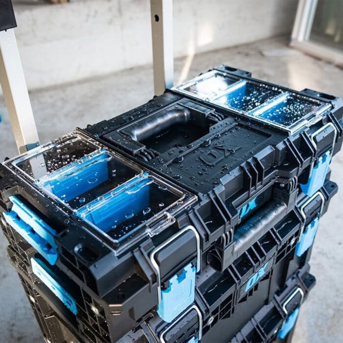 OX ToolTrek Pro Modular Storage System 3 Piece Set Heavy Duty with Wheeled OX-P600703 - Image 4