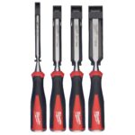 Milwaukee Beveled Edge Chisels Set 4 Piece 4932479897 - SPL
