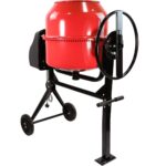 Excel 140L Portable Cement Concrete Mixer 230V/550W with Wheels - Image 2