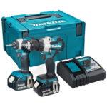 Makita DLX2507TJ 18V LXT Combi Drill & Impact Driver Kit 2 x 5.0Ah
