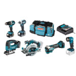 Makita DLX6132TX1 18V LXT Brushless 6 Piece Kit 3 x 5.0Ah