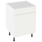 Kitchen Kit J-Pull Drawerline Base Cabinet Flatpack Gloss White 500mm - Image 6