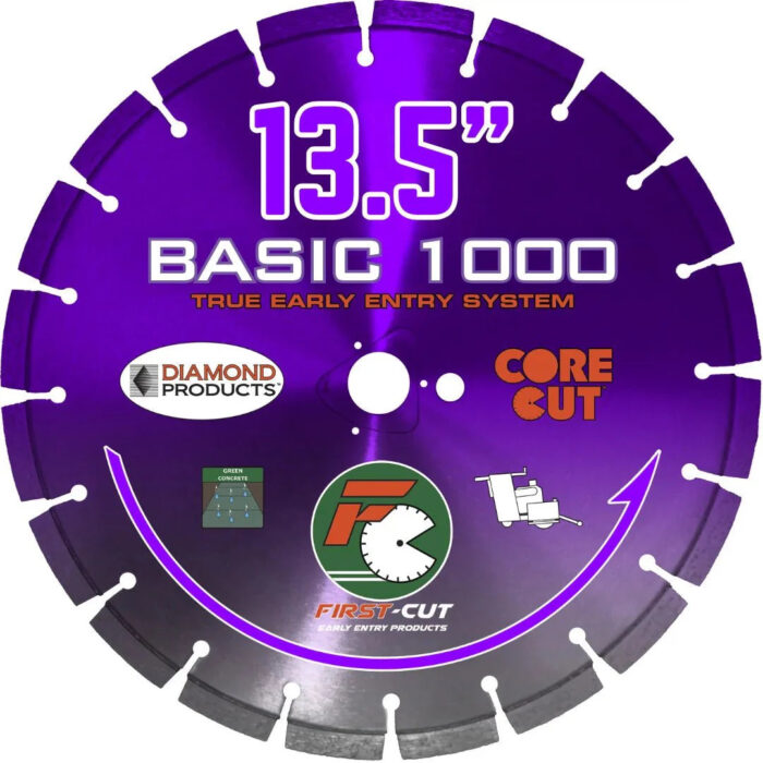 Diamond Blade, Basic1000 Early-Entry W/ Triangle Knockout - Image 6